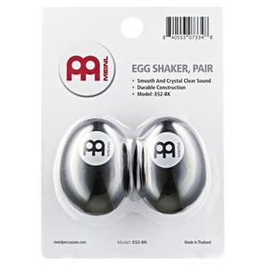 HUEVOS SHAKER NEGROS MEINL ES2-BK