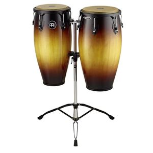 CONGA 11" Y TUMBADORA 12" MEINL /VIOLIN / CON BASE DOBLE