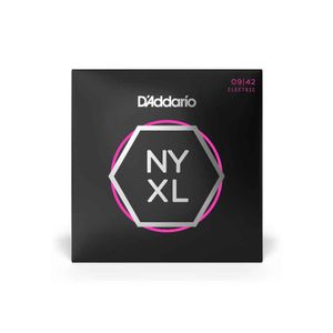 D'ADDARIO NYXL0942 CUERDAS PARA GUITARRA ELÉCTRICA, SUPER LIGHT, 9-42