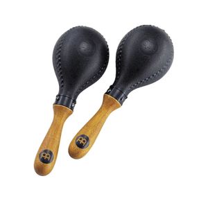 MARACAS PLASTICAS MEINL PM2BK /MANGO EN MADERA / NEGRAS