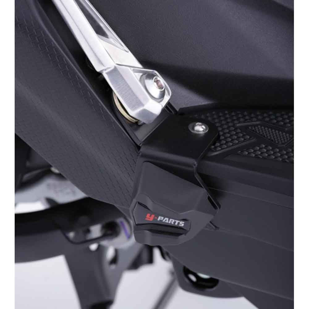 Slider Accesorios Para Bws 125 SLIDER OVER NEGRO TRASERO YAMAHA BWS FI