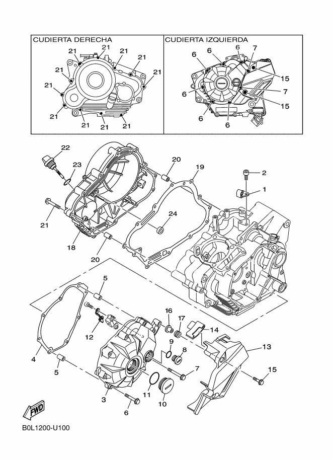 KITCUBIERTADXTZ150