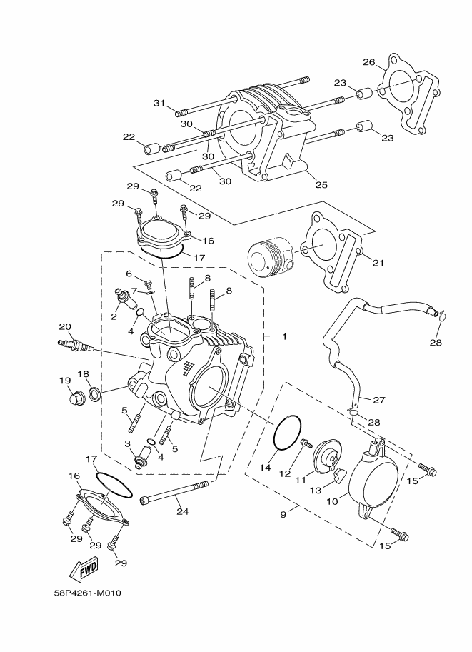 KITCILINDROYW125X