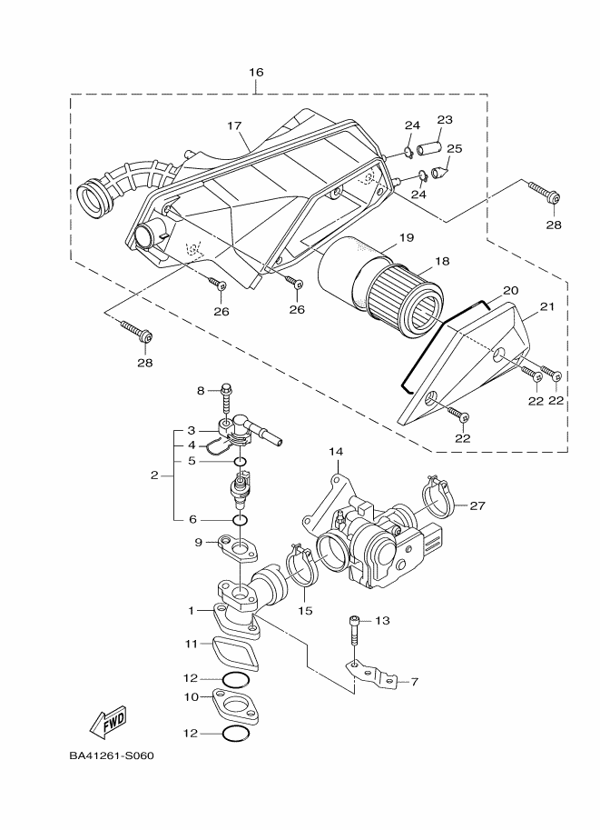 ORING TORNILLO B281