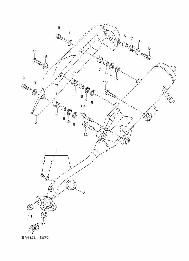 KITDESCARGAYYW125XFI