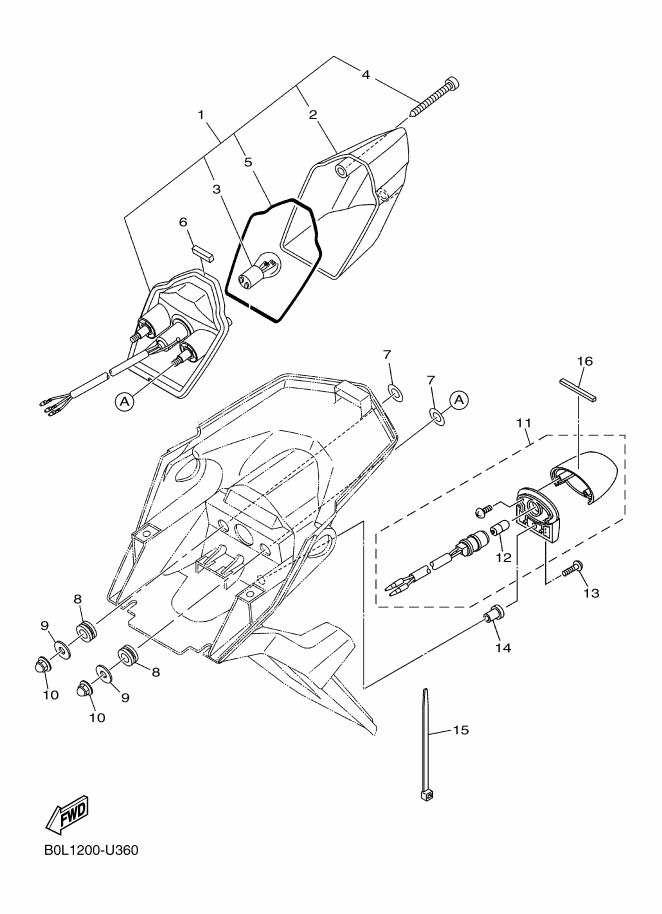 KITLUZDECOLAXTZ150