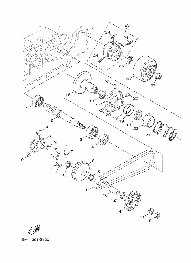 KITEMBRAGUEYYW125XFI