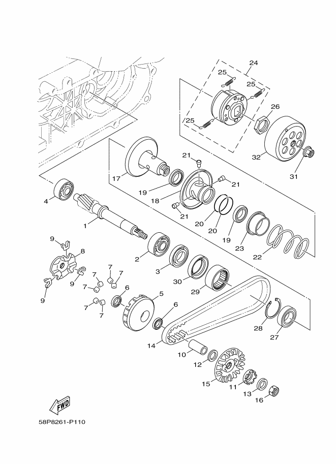 KITEMBRAGUEYW125X