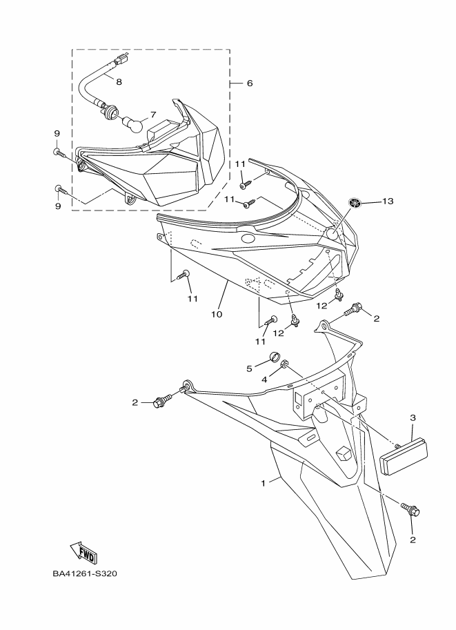 KITLUZDECOLAYW125XFI