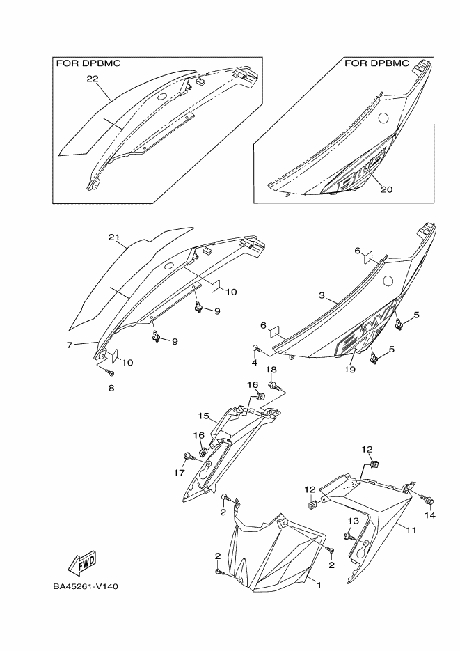 KITCUBIERTALYW125XFI