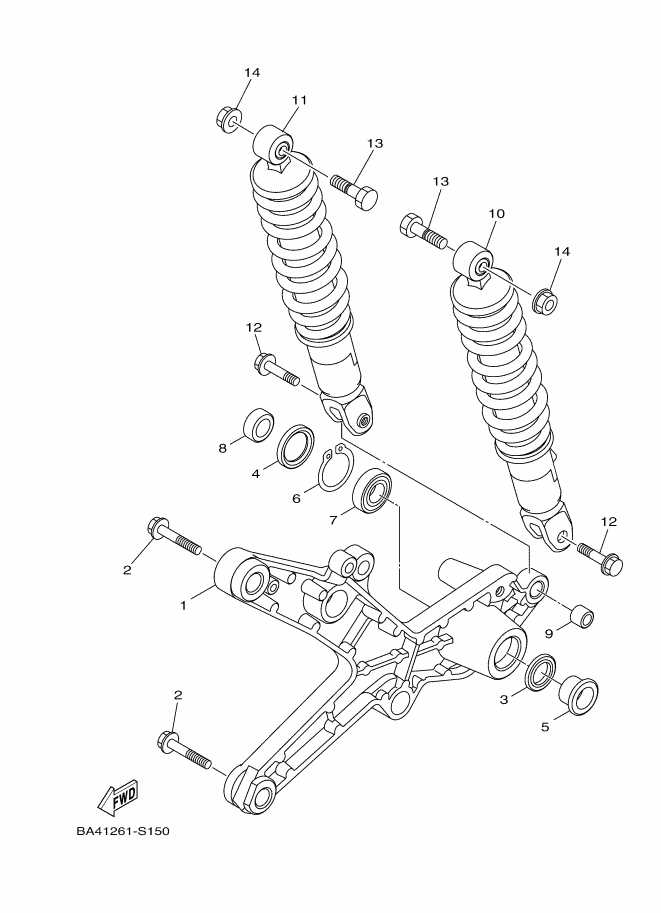 KITBRAZOTRASYW125XFI