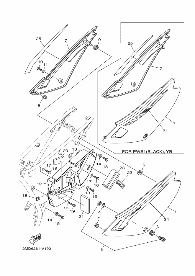 KITCUBIERTALXTZ125E