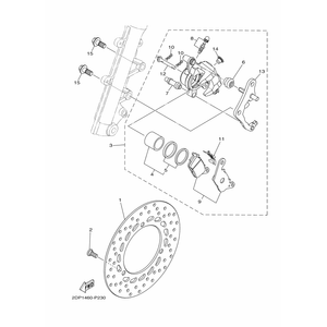KIT CALIBRE FRENO DELANTERO NMAX 2020