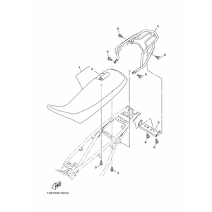 KIT ASIENTO XTZ125