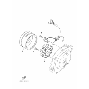 KIT GENERADOR XTZ125