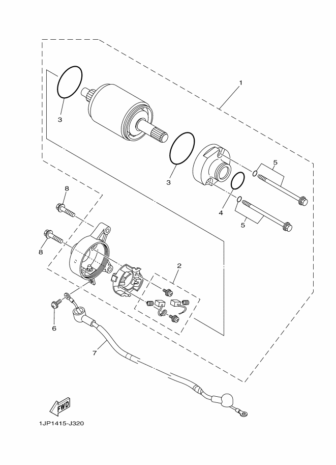 KITMOTORDEARXTZ125E