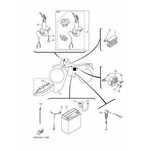 KIT EQUIPO ELECTRICO 1 XTZ125