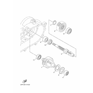 KIT TRANSMISION YW125X