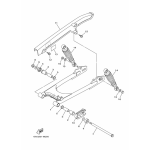 KIT BRAZO TRASERO Y SUSPENSION LIBERO