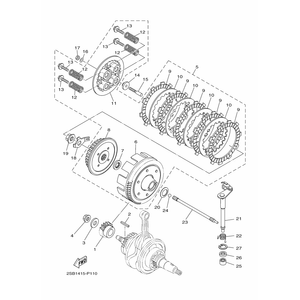 KIT EMBRAGUE XTZ150