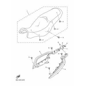 KIT ASIENTO XTZ150