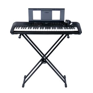 COMBO TECLADO PSR-E283 CON ADAPTADOR + SOPORTE DOBLE "X"