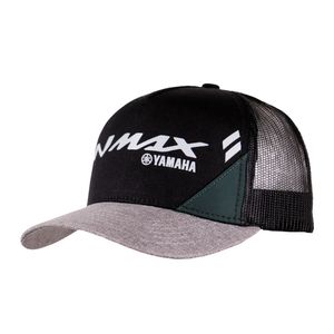 GORRA YAMAHA NMAX AZUL PETROLEO CURVA