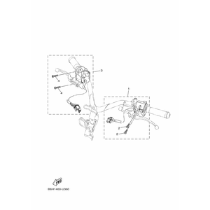 KIT INTERRUPTOR DE MANILLAR Y PALANCA NMAX CONNECTED