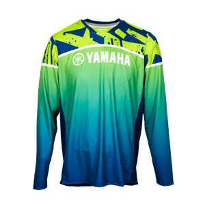 JERSEY YAMAHA MASCULINO VERDE AMARILLO