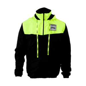 CHAQUETA CORTAVIENTOS  YAMAHA NEON NEGRO MASCULINA