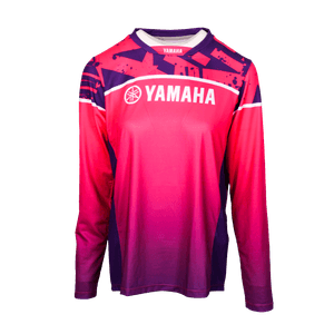 JERSEY YAMAHA FEMENINO MORADO FUCSIA