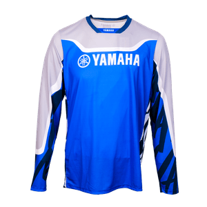 JERSEY YAMAHA MASCULINO AZUL GRIS