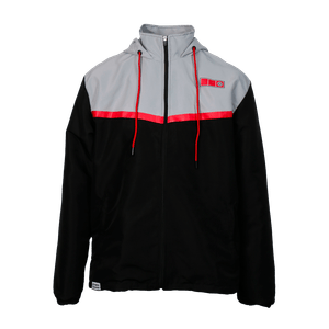 CHAQUETA CORTAVIENTOS  YAMAHA RALLY MASCULINA NEGRO GRIS