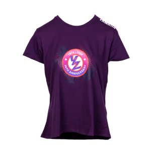 CAMISETA YAMAHA YZ 50TH MORADA FEMENINA