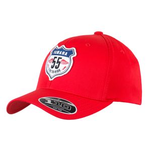 GORRA 110 TACTEL YAMAHA ROJO TEJIDO 55