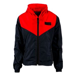 CHAQUETA CORTAVIENTO ECO YAMAHA FEMENINA ROJO AZUL