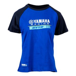 CAMISETA YAMAHA RACING SPEED AZUL FEMENINA