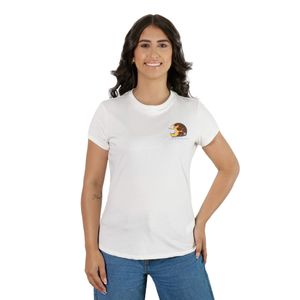 CAMISETA YAMAHA ENDURO MARFIL FEMENINA