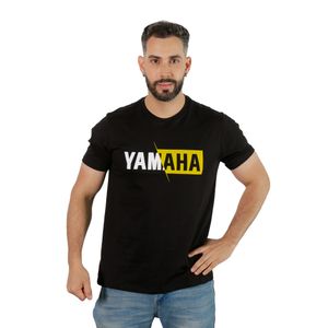 CAMISETA YAMAHA NEGRO MASCULINA