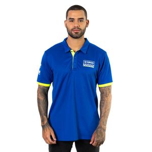 CAMISETA POLO YAMAHA RACING AZUL MASCULINA