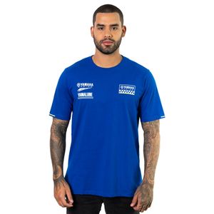 CAMISETA YAMAHA RACING AZUL MASCULINA