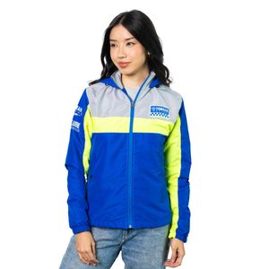 CORTAVIENTOS YAMAHA RACING AZUL FEMENINA